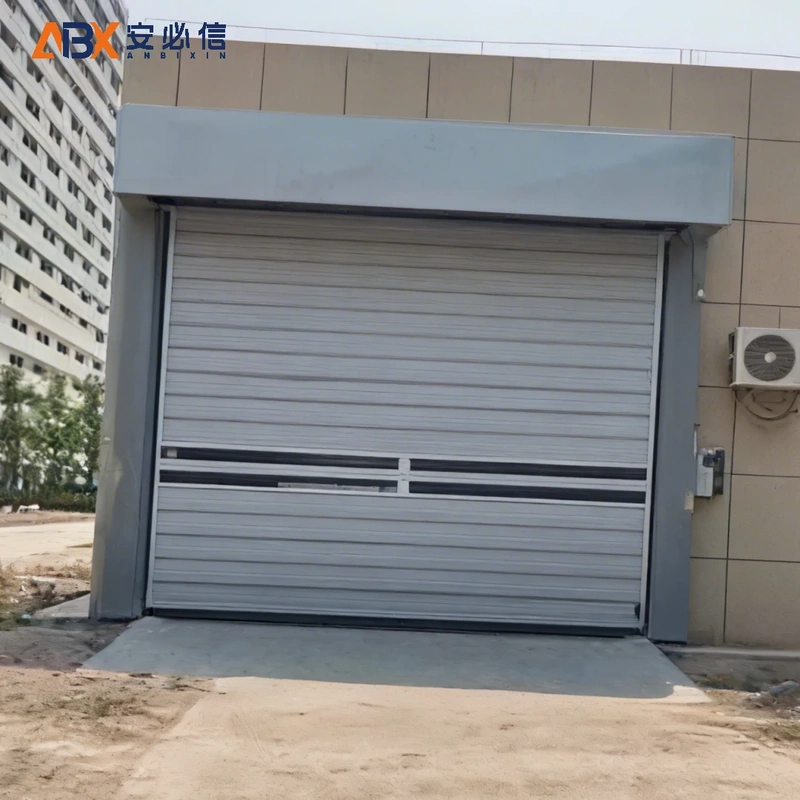 七台河市消防高速门